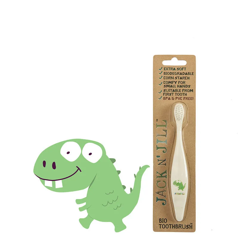 Jack N' Jill Natural Kids' Toothbrush - Dino