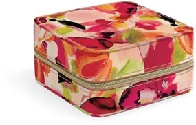 Jewelry Case Hazy Florals Coral