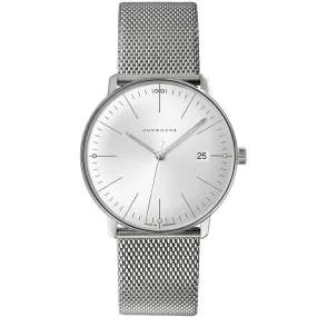 Junghans Max Bill Quartz Gent's Steel Watch 41/4463.46