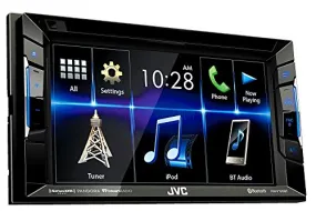 JVC KW-V230BT Multimedia Receiver 6.2" WVGA Clear Resistive Touch Panel/Bluetooth/13-Band EQ