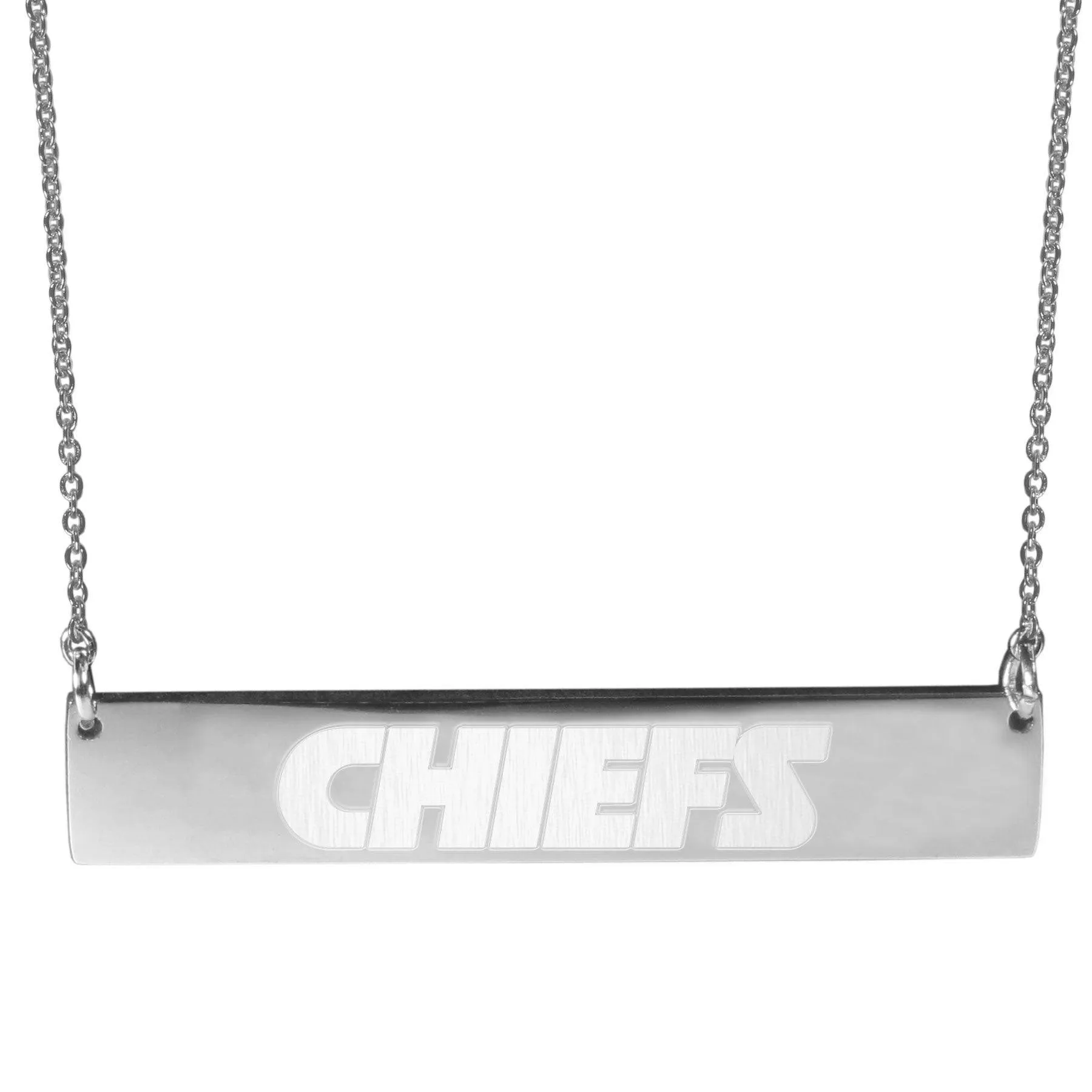 Kansas City Chiefs Bar Necklace