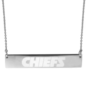 Kansas City Chiefs Bar Necklace