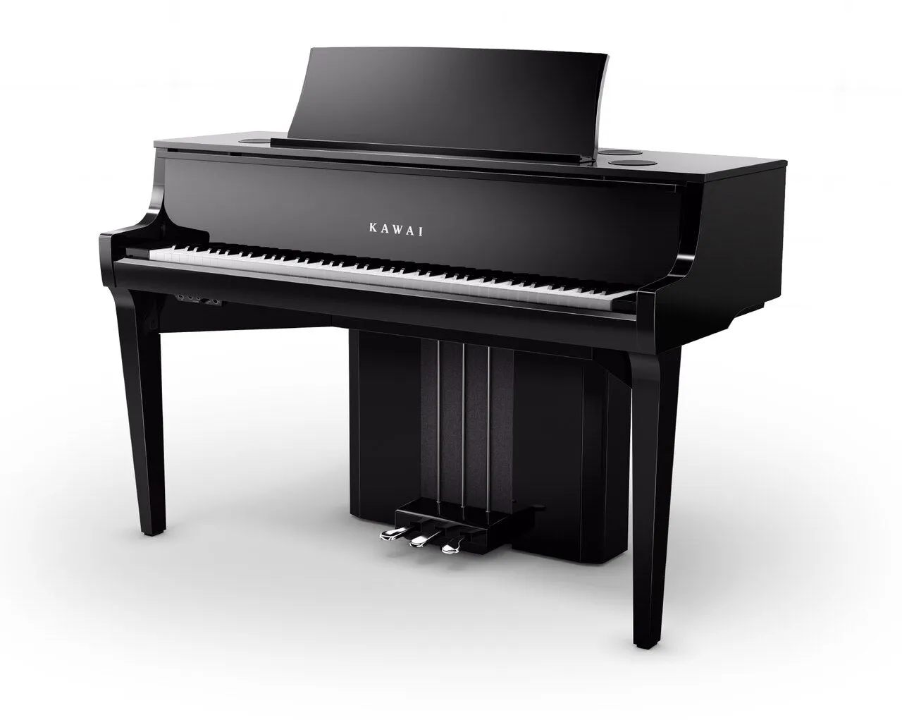 Kawai Novus NV10S Hybrid Piano | Polished Ebony