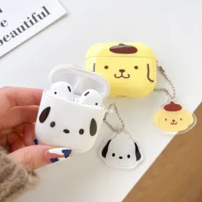 Kawaii AirPods Case Sanrio Earphone Case With pendant