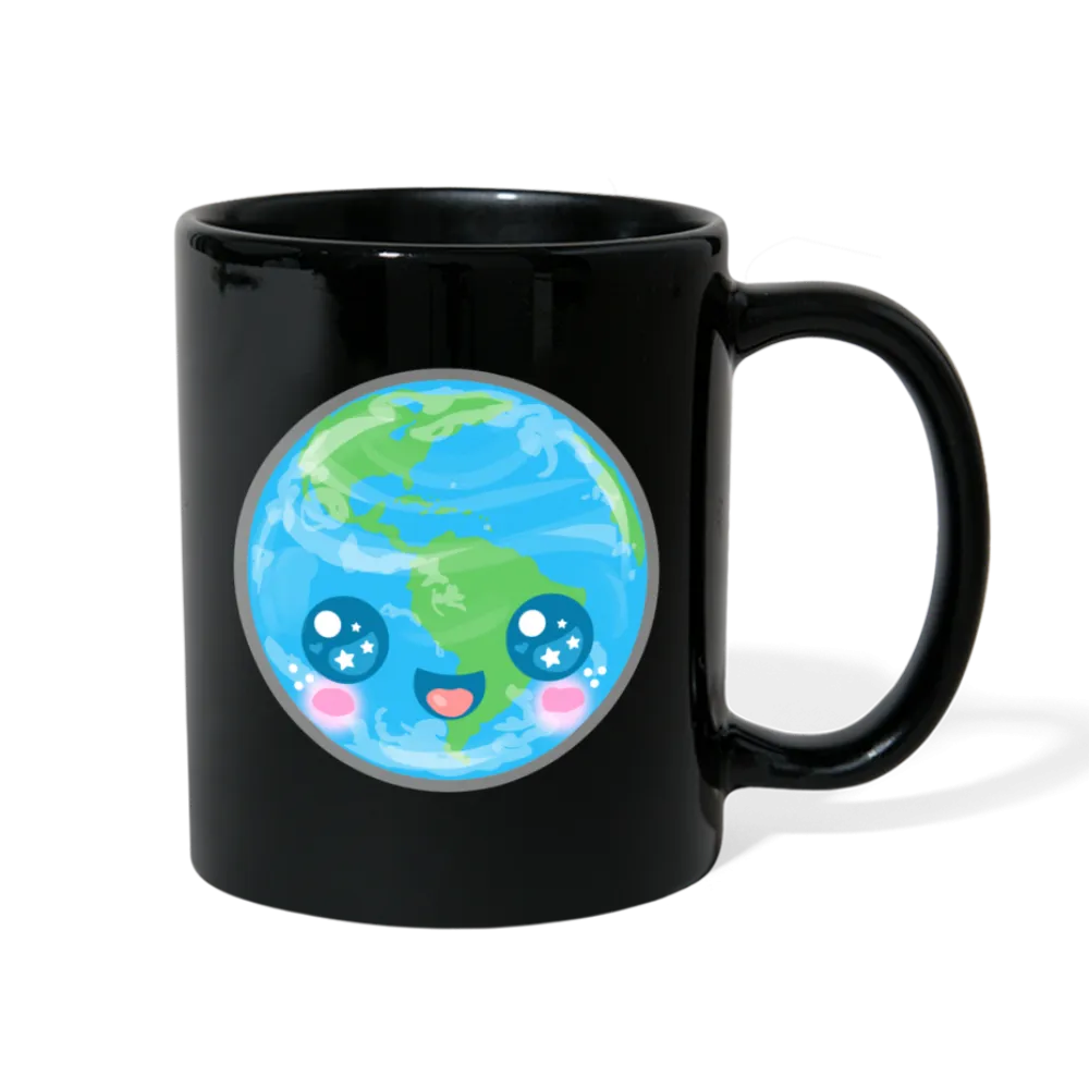 Kawaii Earth Full Color Coffee / Tea Mug