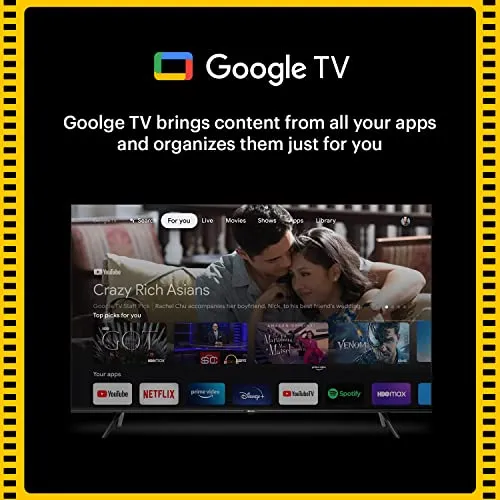 Kodak 189 Cm (75 Inches) Matrix Series 4K Ultra Hd Smart QLED Google Tv 75Mt5044, Black