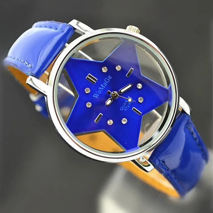 Korean Fashion Creative Girl Hollow Star Watch