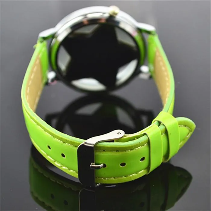 Korean Fashion Creative Girl Hollow Star Watch