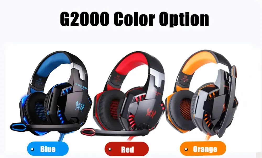 KOTION EACH G2000 Stereo Gaming Headset for PC Laptop PS4 Xbox