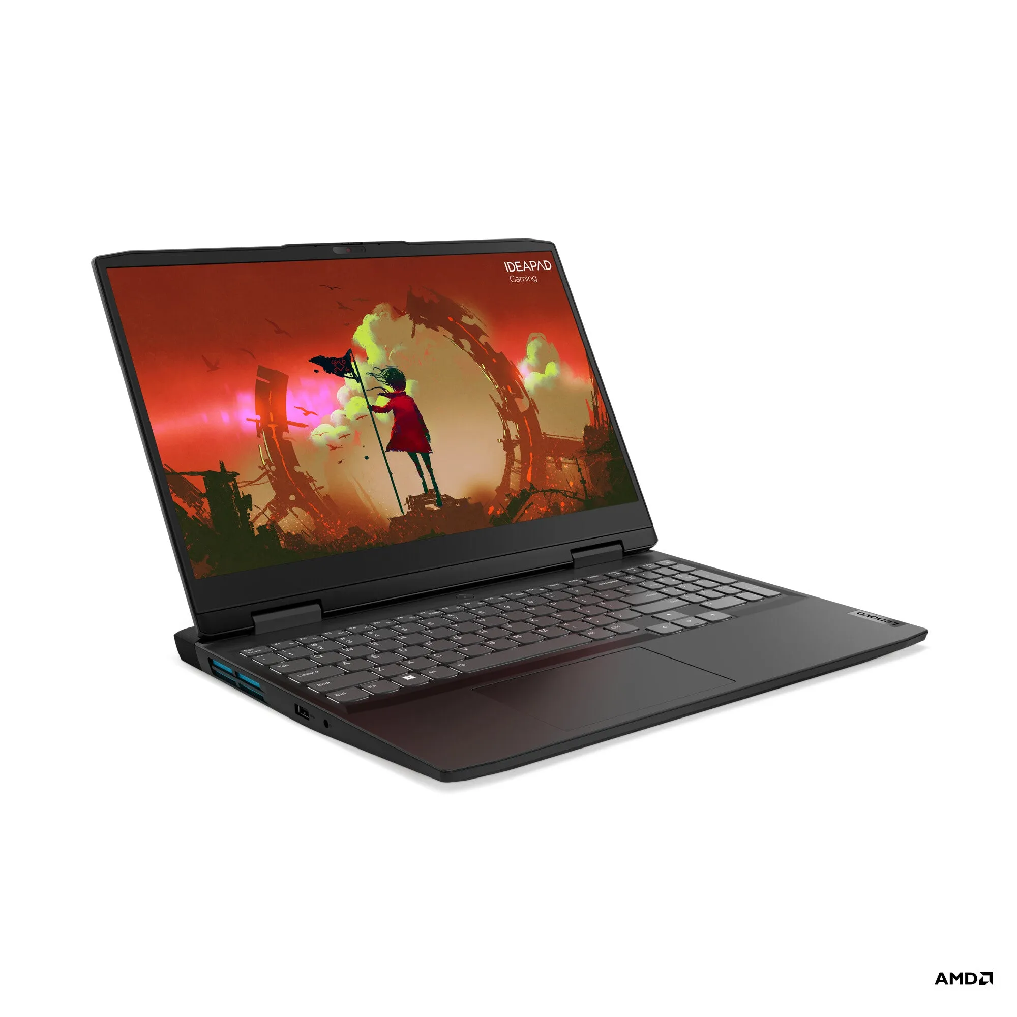 Lenovo IdeaPad Gaming 3 15ARH7 AMD Ryzen™ 5 6600H Laptop 39.6 cm (15.6") Full HD 8 GB DDR5-SDRAM 512 GB SSD NVIDIA GeForce RTX 3050 Wi-Fi 6 (802.11ax) Windows 11 Home Grey