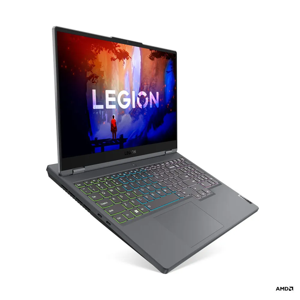 Lenovo Legion 5 15ARH7H AMD Ryzen™ 7 6800H Laptop 39.6 cm (15.6") Full HD 16 GB DDR5-SDRAM 512 GB SSD NVIDIA GeForce RTX 3070 Wi-Fi 6E (802.11ax) Windows 11 Home Grey