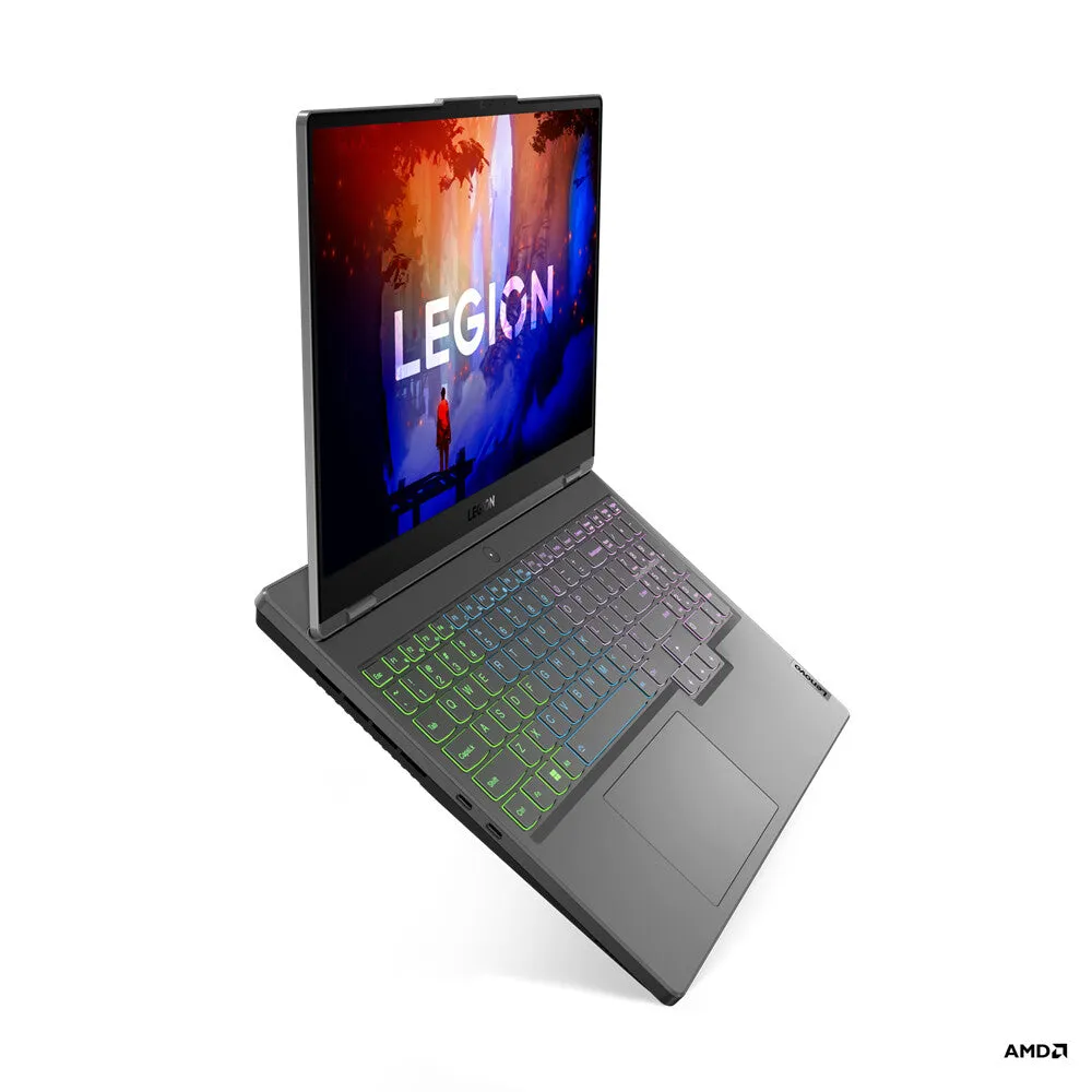 Lenovo Legion 5 15ARH7H AMD Ryzen™ 7 6800H Laptop 39.6 cm (15.6") Full HD 16 GB DDR5-SDRAM 512 GB SSD NVIDIA GeForce RTX 3070 Wi-Fi 6E (802.11ax) Windows 11 Home Grey