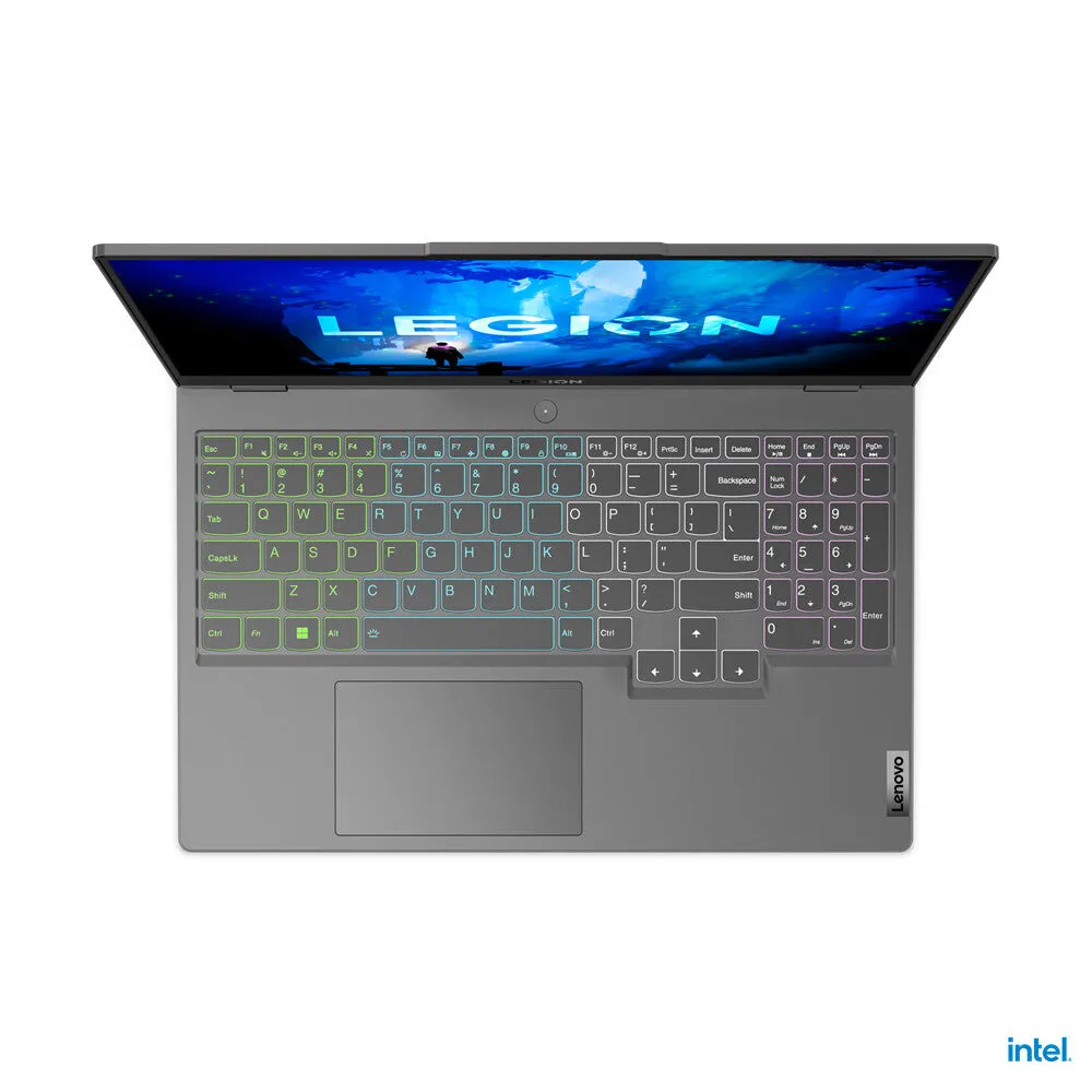 Lenovo Legion 5 15IAH7H Intel® Core™ i5 i5-12500H Laptop 39.6 cm (15.6") Wide Quad HD 16 GB DDR5-SDRAM 512 GB SSD NVIDIA GeForce RTX 3060 Wi-Fi 6E (802.11ax) Windows 11 Home Grey