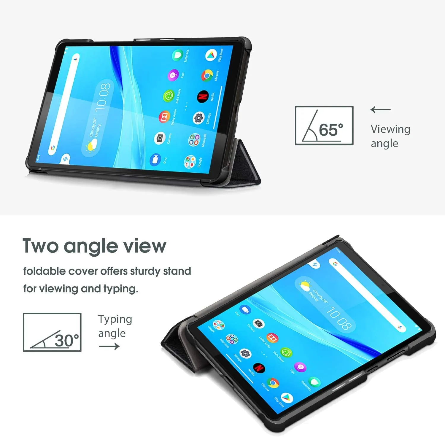 Lenovo Tab M8 FHD/ Smart Tab M8/ Tab M8 HD/ Tab M8 HD LTE 2021/ Smart Tab M8 erd Gen 2022/ Tab M8 3rd Gen 2022 Slim Case | ProCase