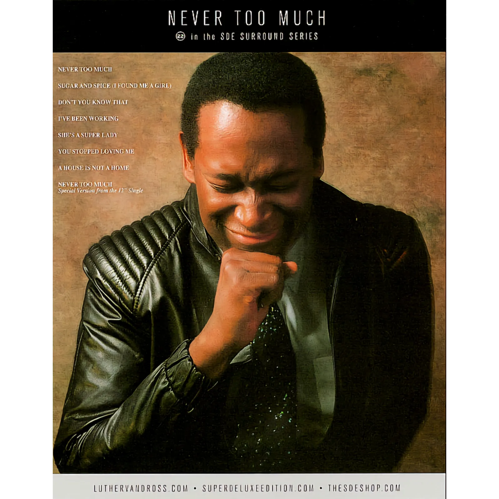 Luther Vandross: Never Too Much - Dolby Atmos Blu-ray Audio