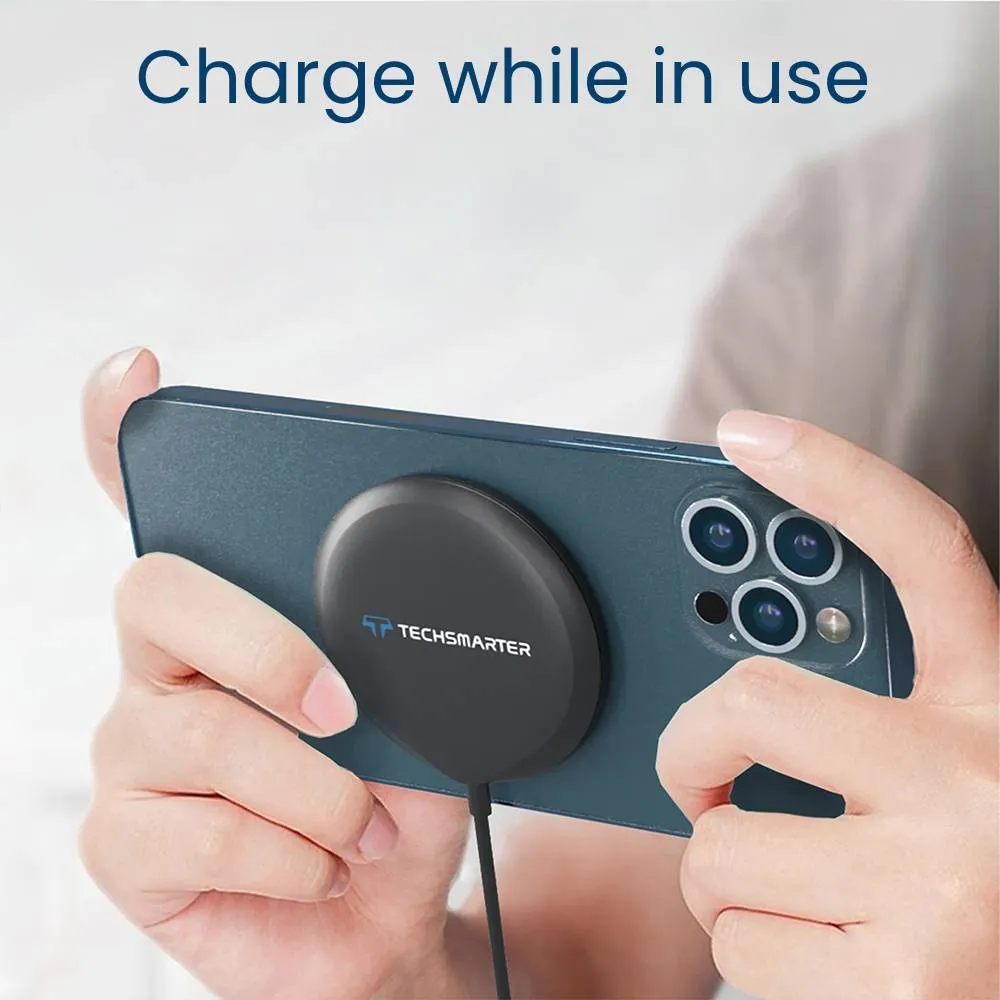 MagBoost Wireless Charger with Wall Charger