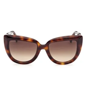 Max Mara Women's Gradient Brown Butterfly Sunglasses