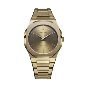 Men Ultra Thin Gold 40mm Watch