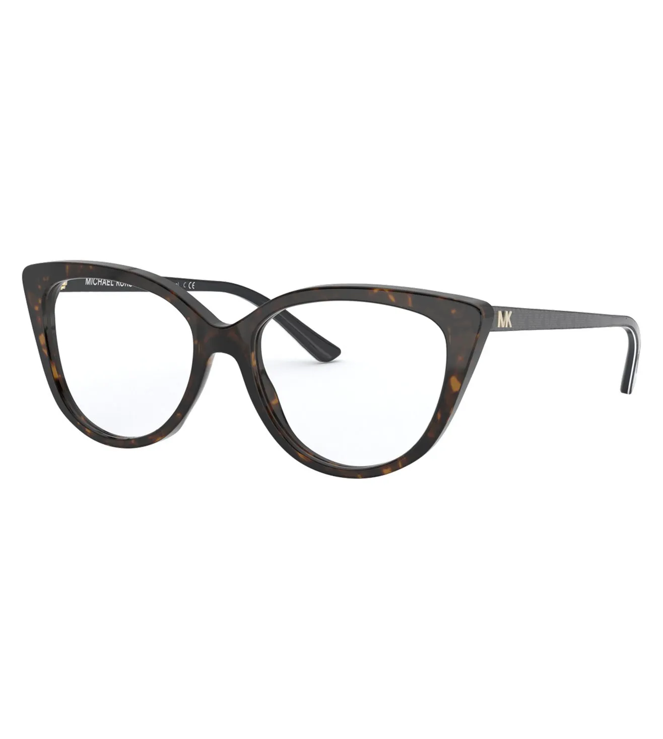 Michael Kors Women's Dark Tortoise Cat-eye Optical Frame