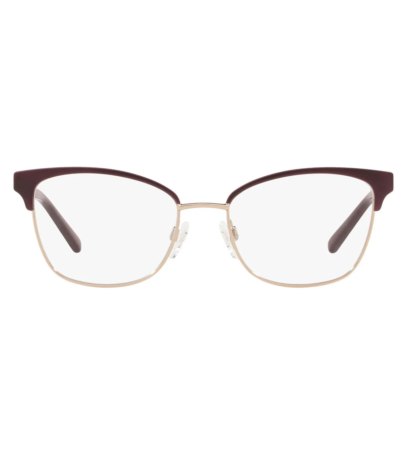 Michael Kors Women's Rose Gold Cat-eye Optical Frame