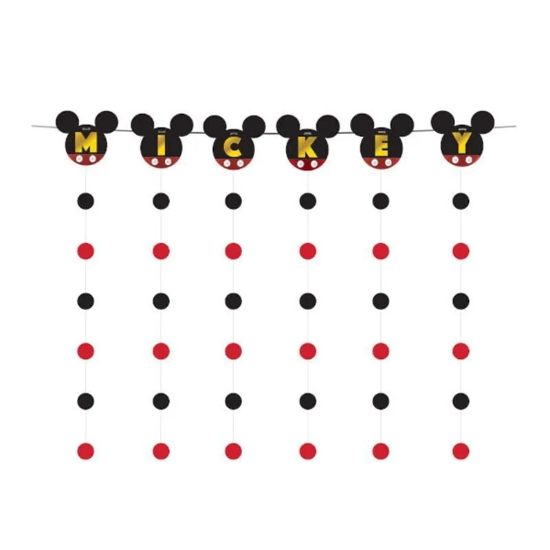 Mickey Mouse Forever string decorations, 7 per package