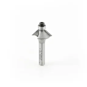 Miniature Chamfer Router Bit | 45 Degree x 25⁄32 Dia x 1⁄4 x 1⁄4" Shank | MSL2454 | 738685924549