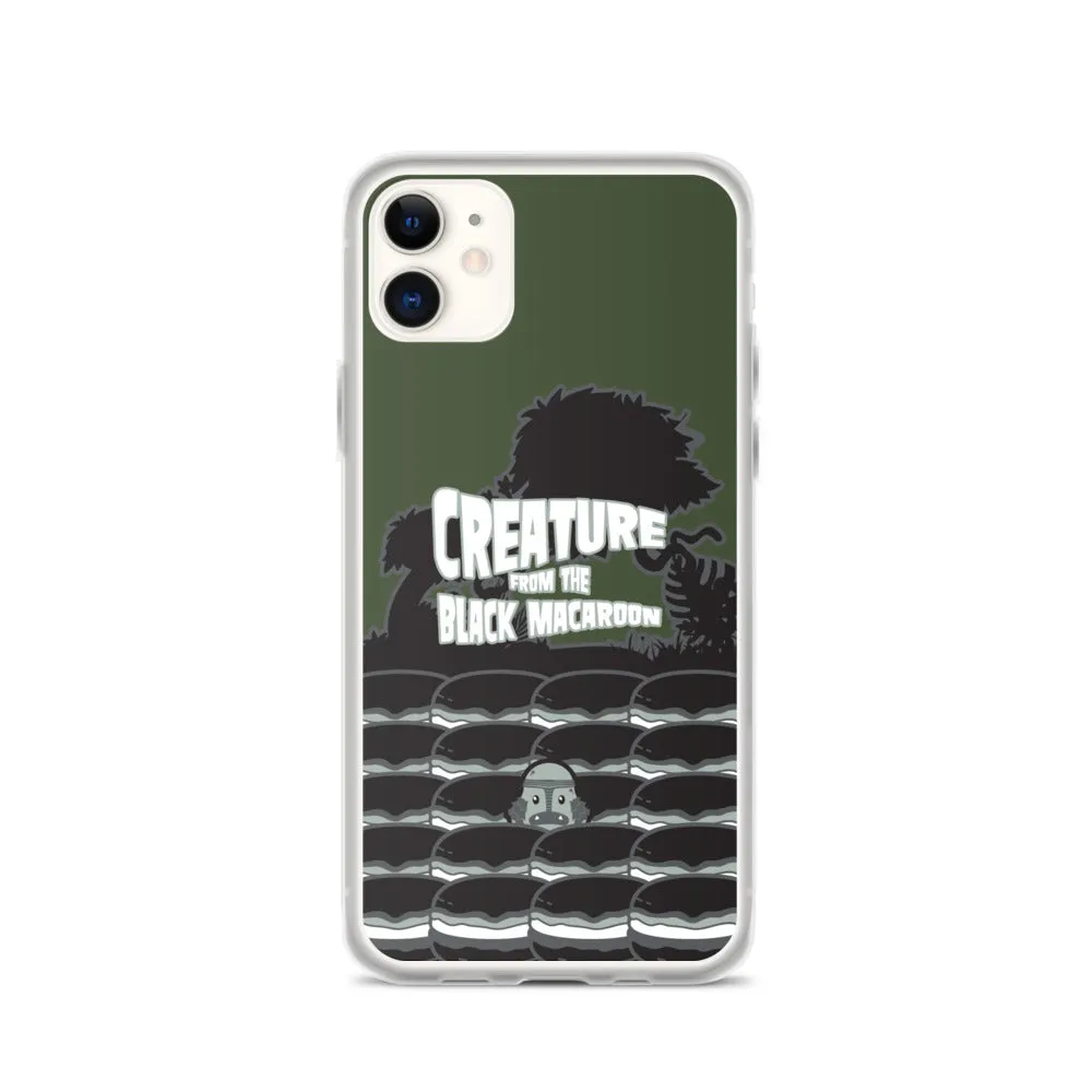 Movie The Food™ "Creature From The Black Macaroon" Phone Case