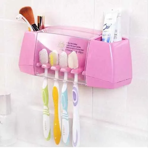 Multifunctional toothbrush holder storage box