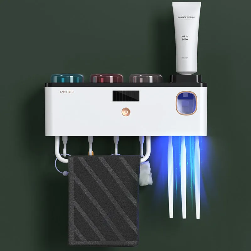 Multifunctional Ultraviolet Germicidal Toothbrush Rack