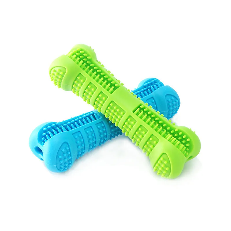 Natural Rubber Dog Dental Chew Toy Bones