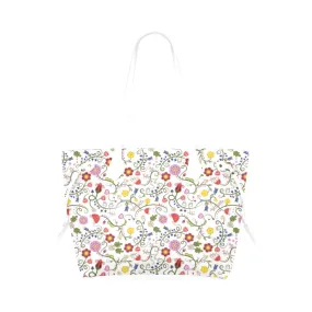 Nipin Blossom Clover Canvas Tote Bag