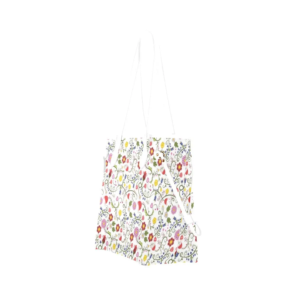 Nipin Blossom Clover Canvas Tote Bag