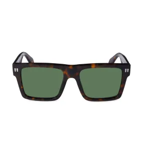 OFF White Lawton Men's Green Square Sunglasses