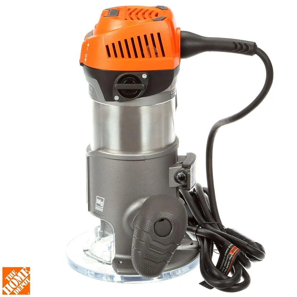 Open Box -  RIDGID R22002 2 HP 1/2 in. Corded Fixed Base Router