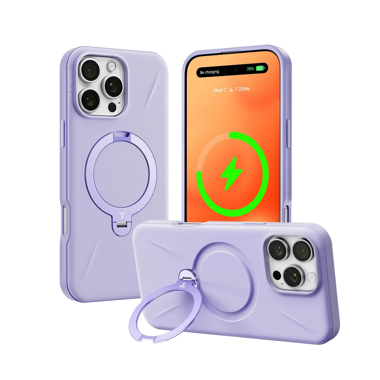 Ostand 360° Spin Fusion MagSafe Case for iPhone 16 Pro Max