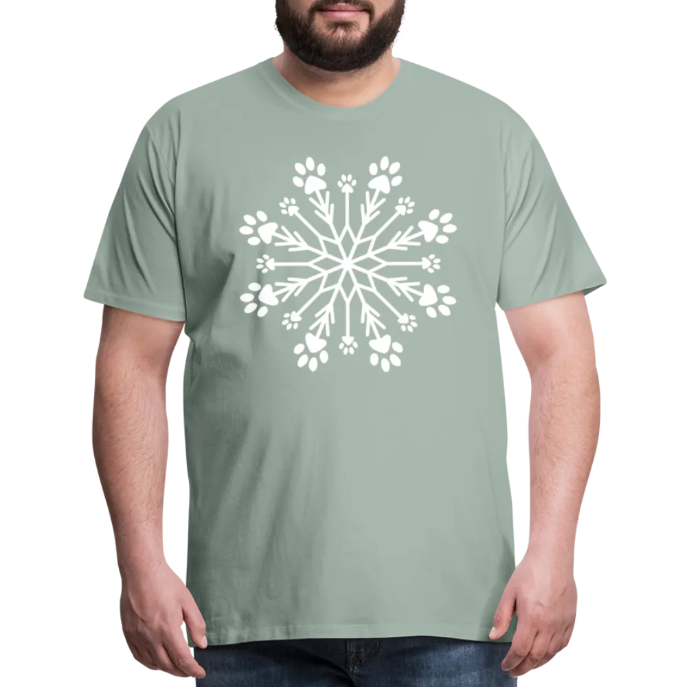 Paw Snowflake Premium T-Shirt