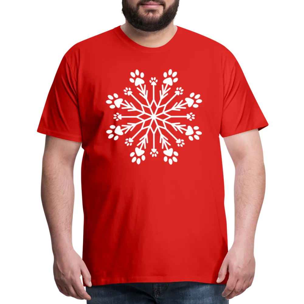 Paw Snowflake Premium T-Shirt