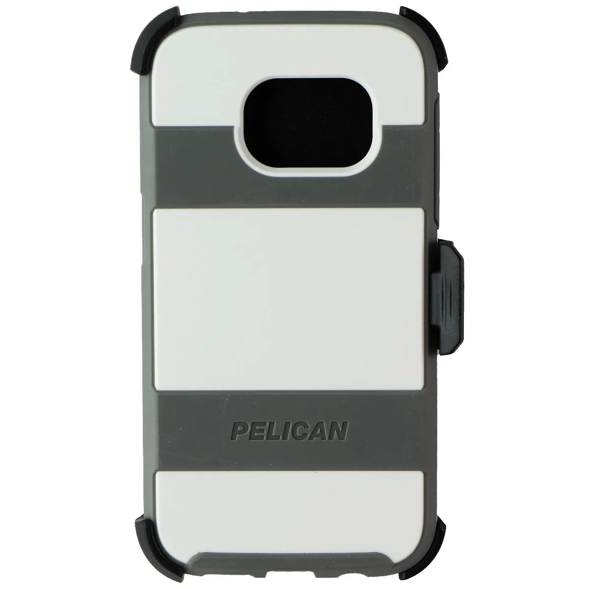 Pelican Voyager Series Hard Case & Holster for Samsung Galaxy S7 - White/Gray