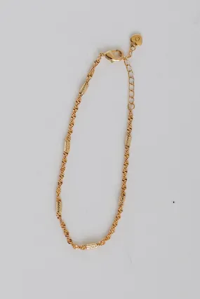 Penelope Gold Chain Bracelet