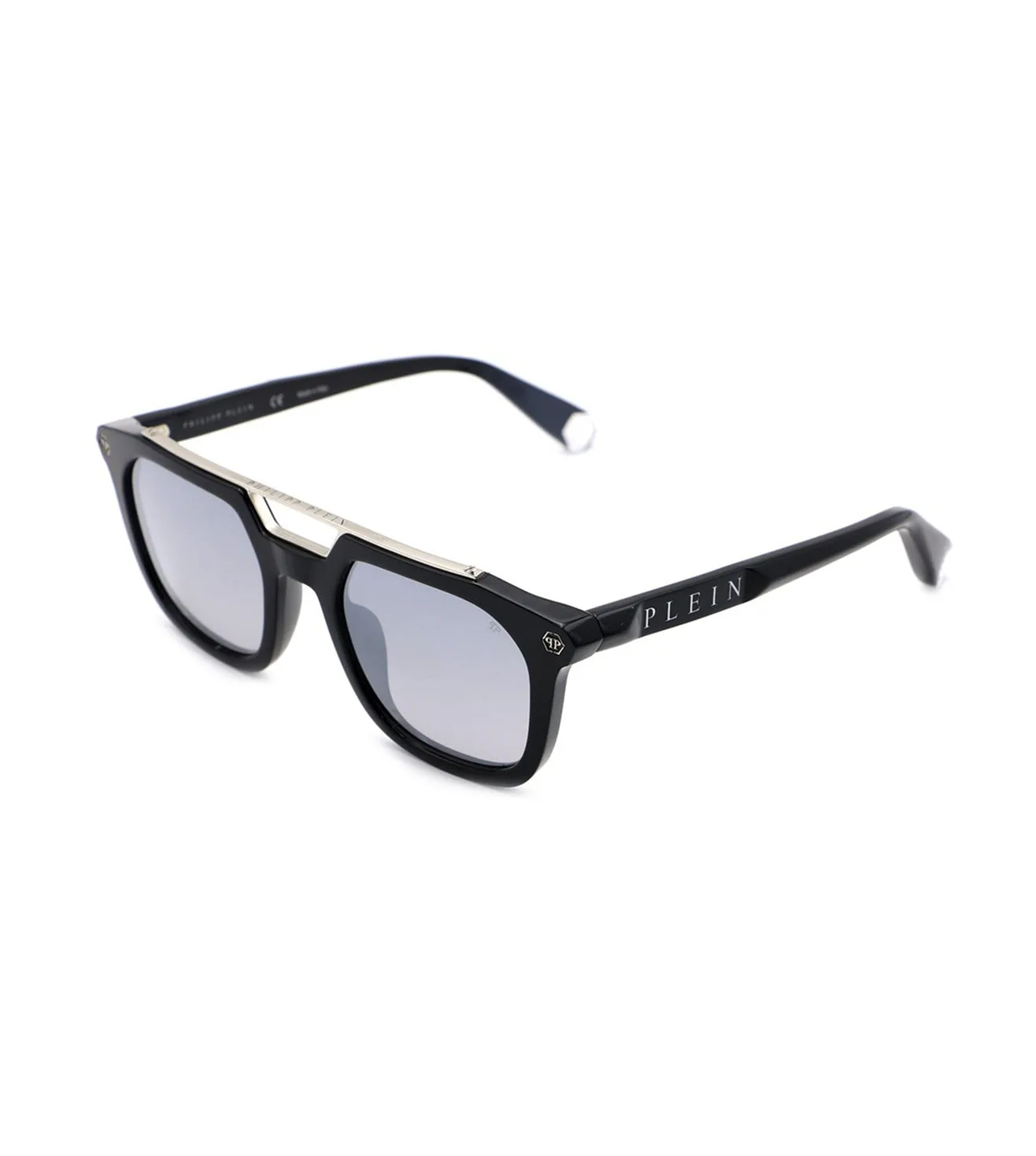 Philipp Plein Men's Grey Square Sunglasses