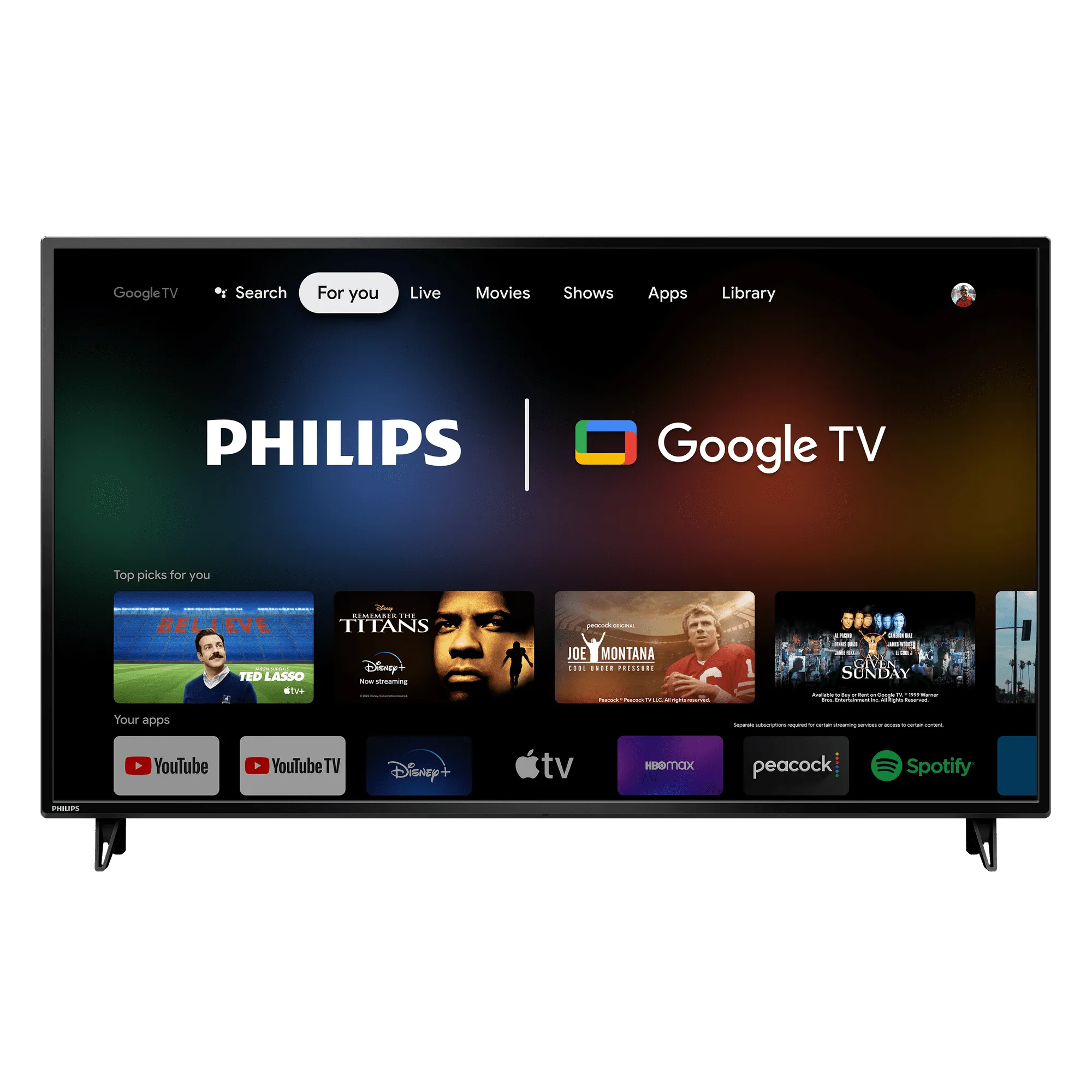 Philips 55" Class 4K Ultra HD (2160p) Google Smart LED TV (55PUL7552/F7)