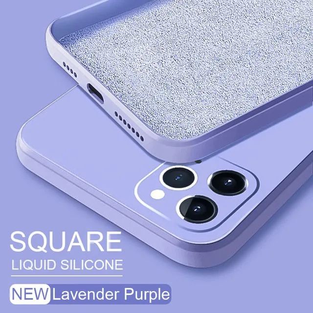 Phone Case Liquid Silicone For Xiaomi Cover