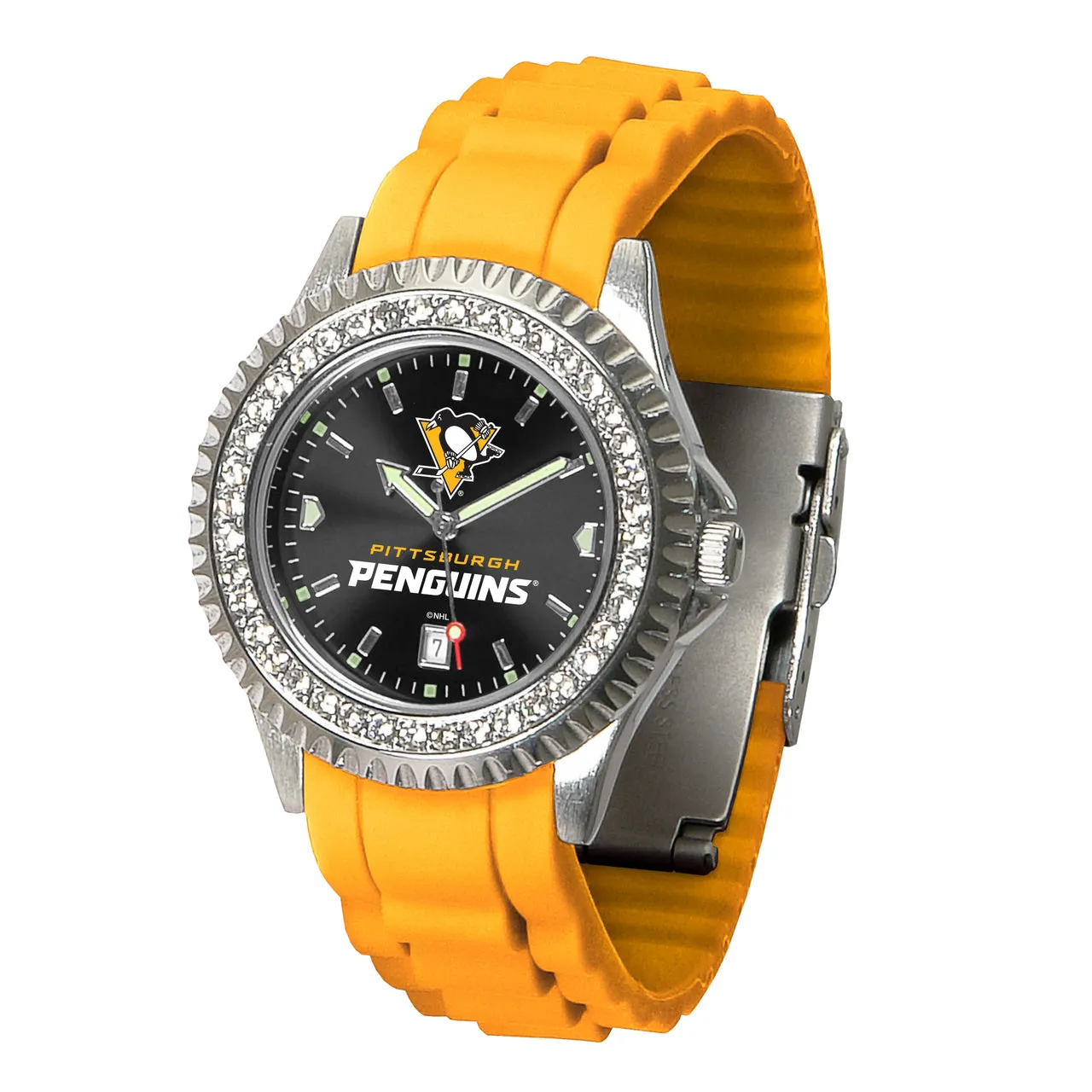 Pittsburgh Penguins Ladies Sparkle Watch