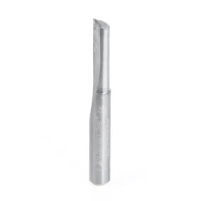 Plastic Cutting Single 'O' Flute Router Bit | 1⁄4 Dia x 3⁄4 x 1⁄4" Shank | 43508 | 738685435083