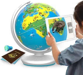 PlayShifu Educational Globe for Kids with 1000  Facts on Animals, Places, Monuments and More - Orboot Earth Augmented Reality Based Fun Learning, Interactive Game ( 4-10 Years)