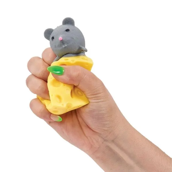 Pop Out Mouse in Cheese Cube Fun Toy