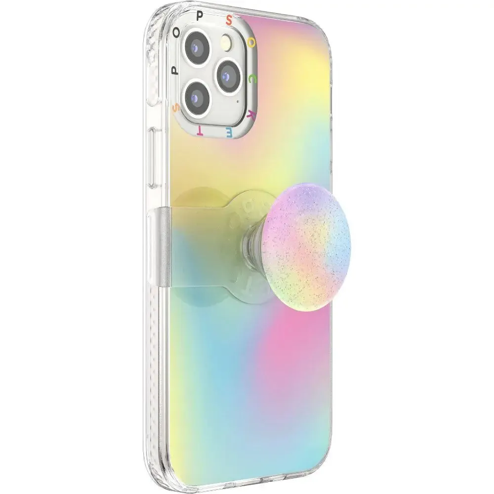 PopSockets PopCase Apple iPhone 12/iPhone 12 Pro PopGrip Slide Case - Abstract