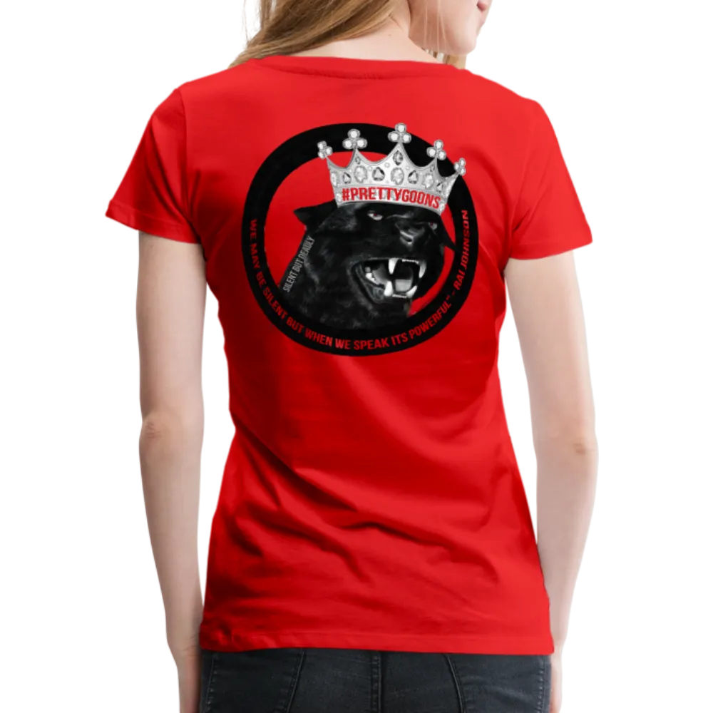 PRETTY GOONS PANTHER Women’s Premium T-Shirt