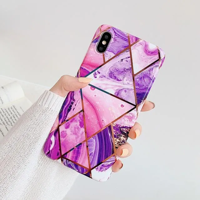 Purple Marble Case