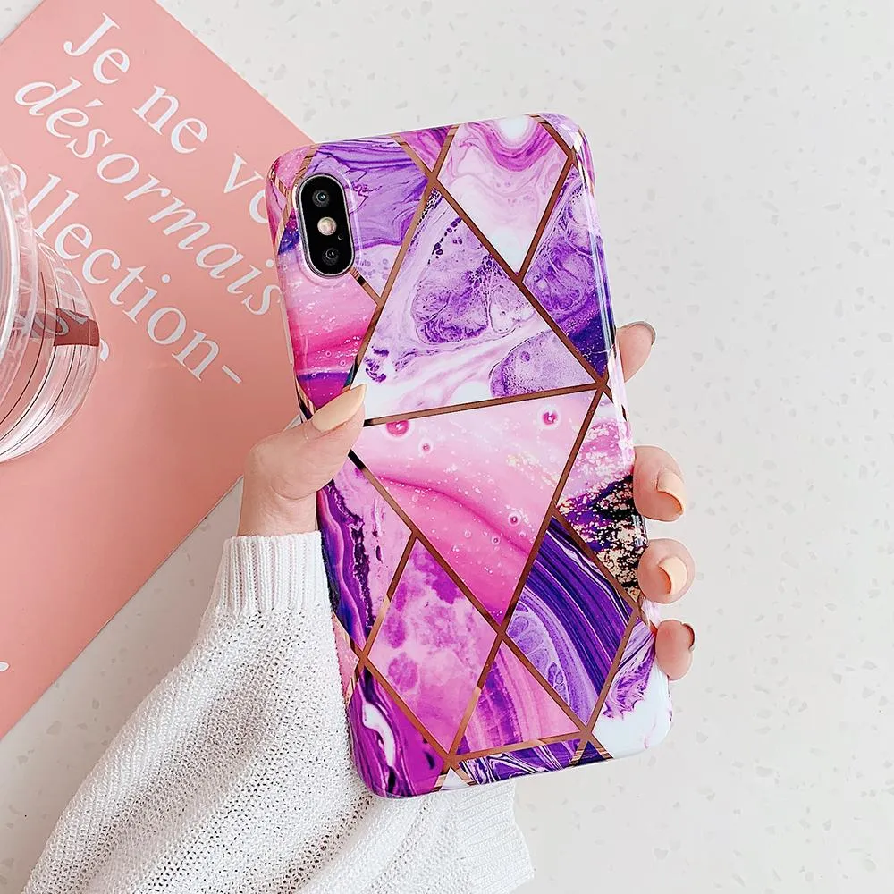 Purple Marble Case